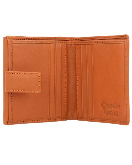Esquire Orange Geldbörse Peru