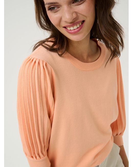 Kaffe White Pullover Kalone