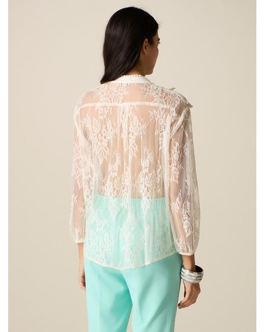 Oltre White Bluse