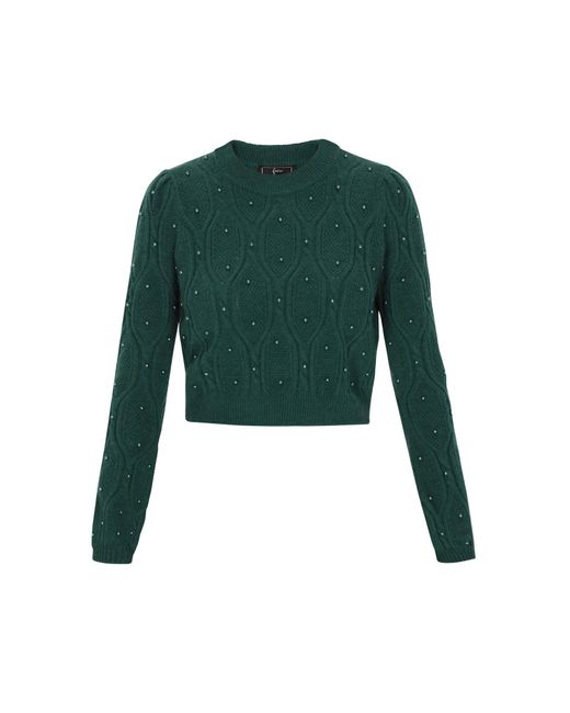 faina Green Pullover