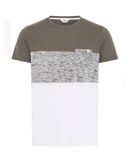 Solid T-Shirt Sinor in Gray für Herren