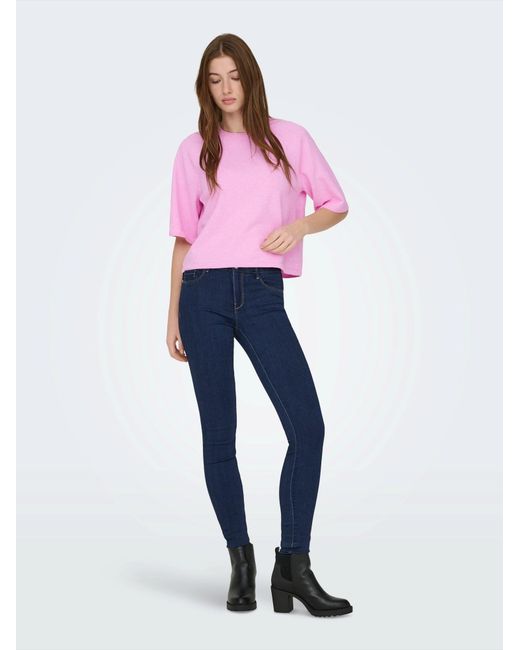 ONLY Pink Pullover Onlloyal