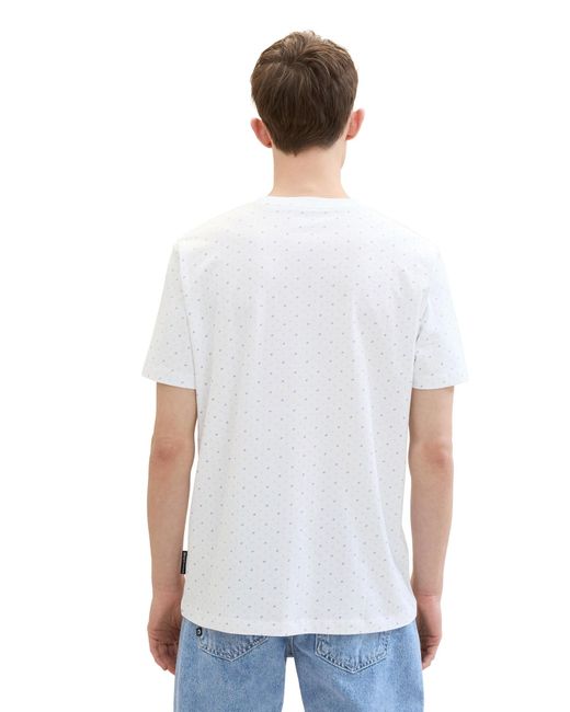 Tom Tailor T-shirt in White für Herren