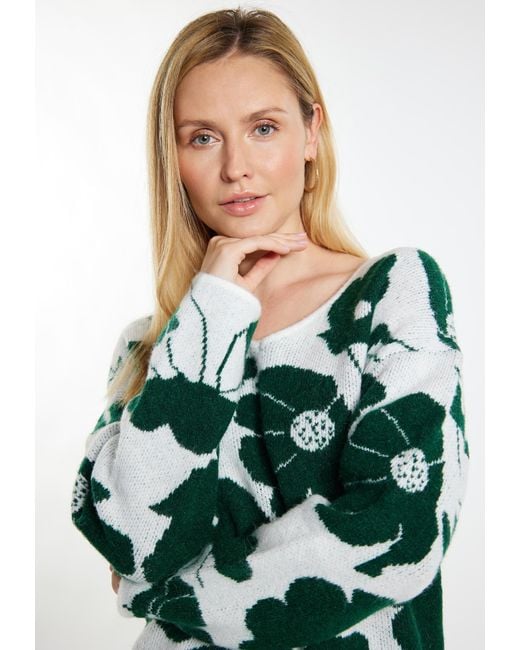 Usha Green Pullover Lurea