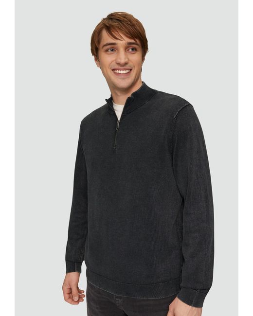 QS Pullover in Black für Herren