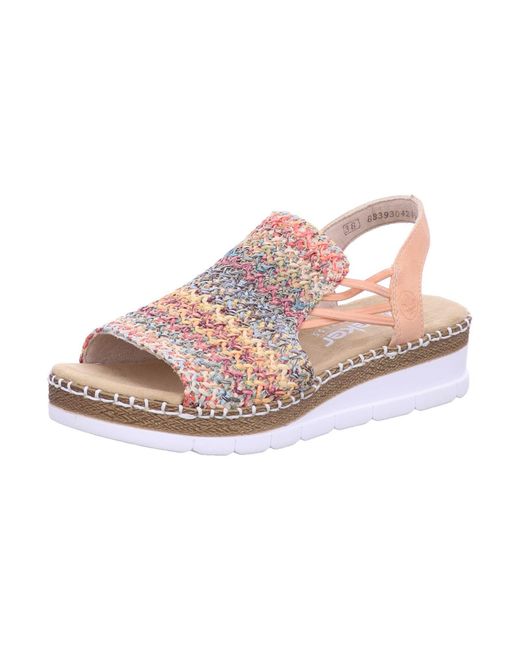 Rieker Pink Sandale