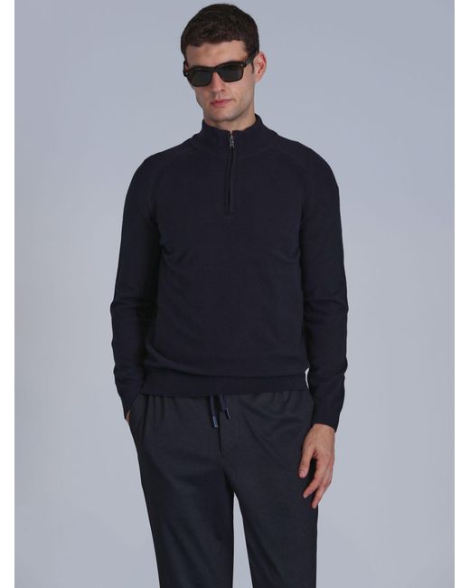 Lufian Pullover Stavan in Blue für Herren
