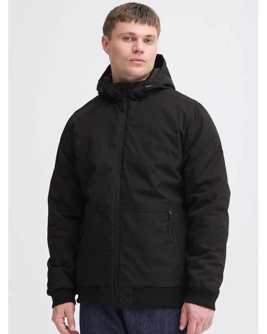 Solid Outdoorjacke Sdtilak Hooded in Black für Herren
