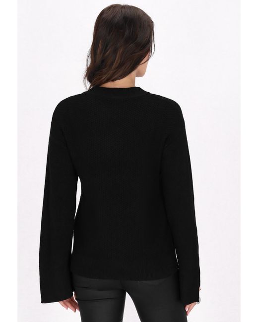 faina Black Pullover