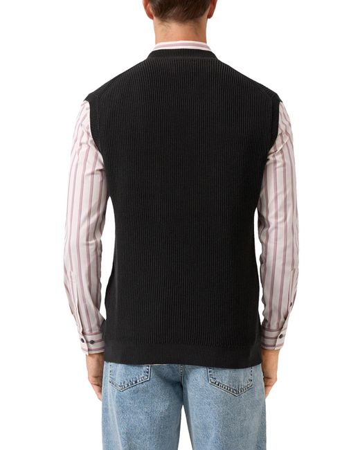 S.oliver Pullover in Black für Herren