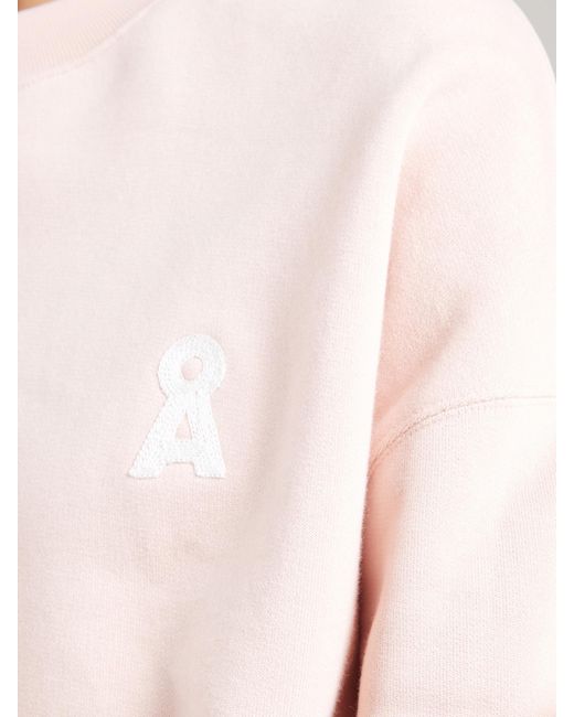 ARMEDANGELS Pink Sweatshirt 'Alizaa' (Gots)