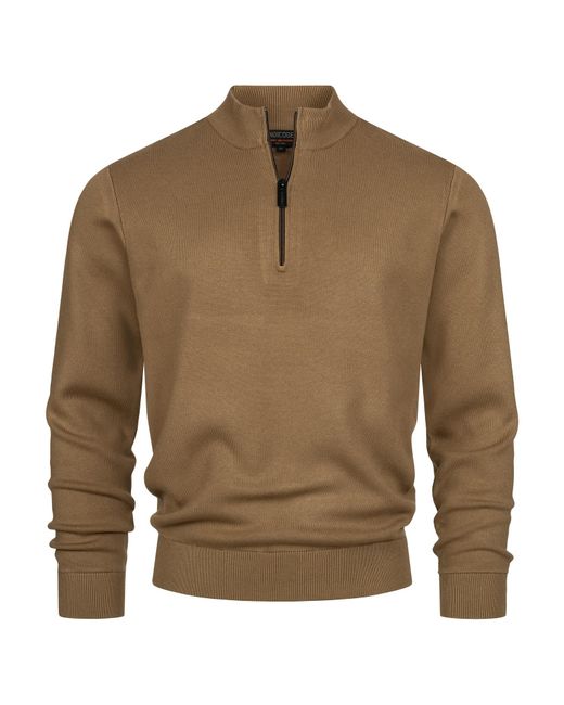 INDICODE Pullover Lukas in Brown für Herren