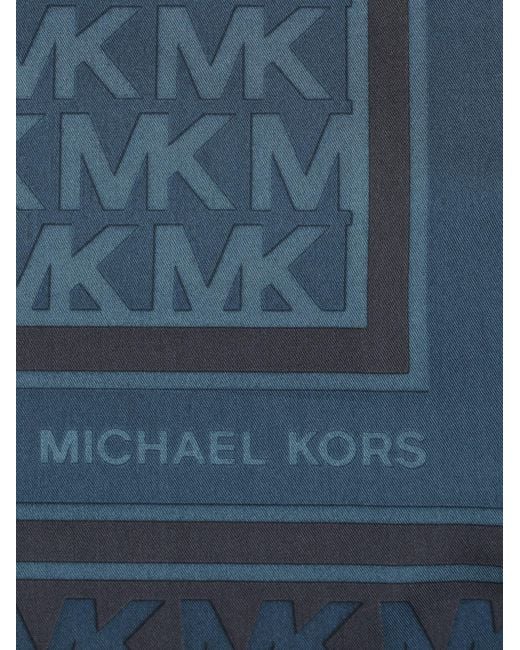 Michael Kors Blue Tuch