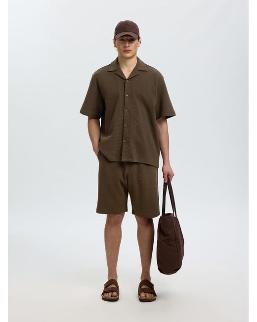 SELECTED Shorts in Green für Herren
