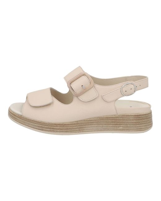 SOLIDUS Natural Sandalette Hannah