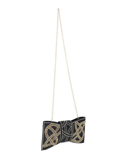 faina Black Clutch