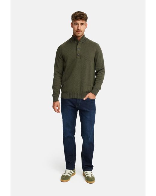 INDICODE Pullover Inrajas in Green für Herren
