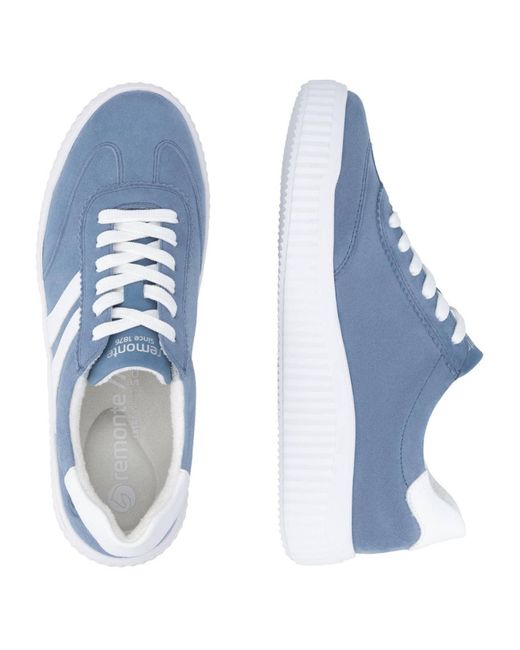 Remonte Blue Sneaker Low Basic
