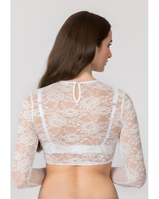 Stockerpoint White Dirndlbluse Willma