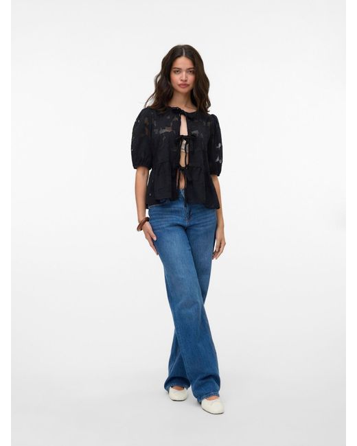 Vero Moda Black Bluse 'Vmgabi'