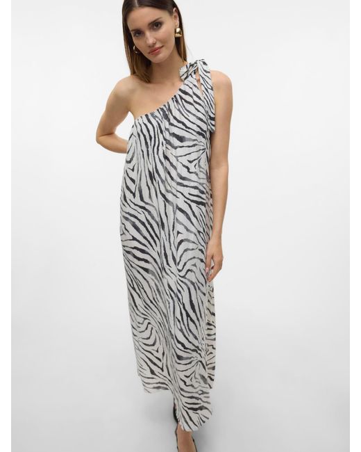 Vero Moda White Kleid 'Vmdora'