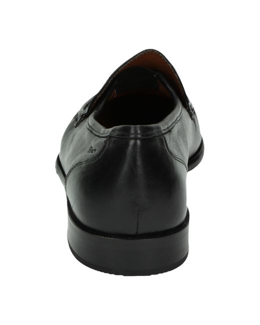 Sioux Mokassin Carol in Black für Herren