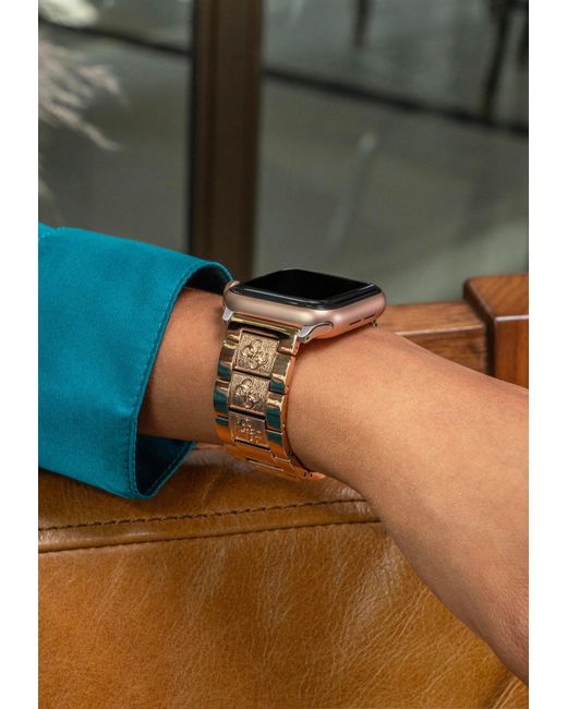 Guess Black Armband Kompatibel Mit Apple Watch