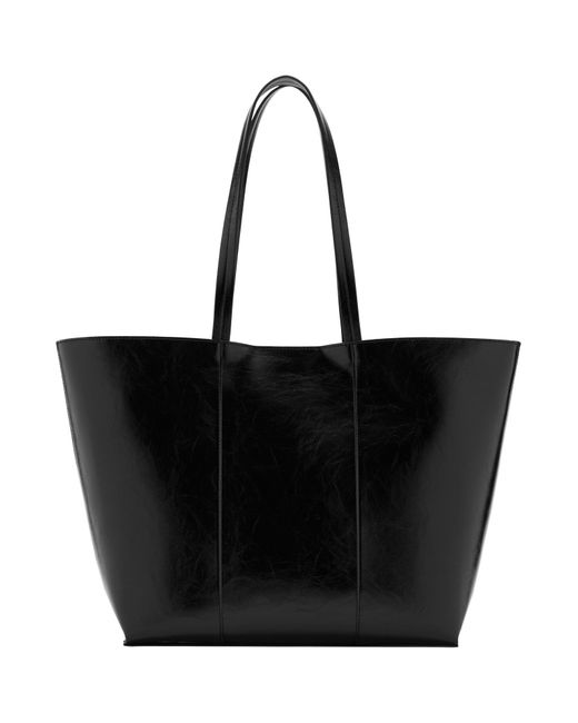 Mango Black Shopper Oliver