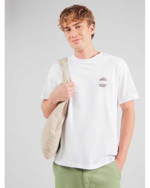 Billabong T-Shirt Rotor Fill in White für Herren