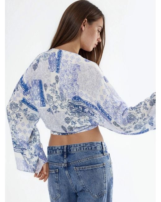 Busem Blue Bluse