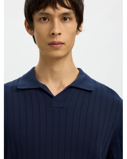 SELECTED Pullover Slhtorino in Blue für Herren