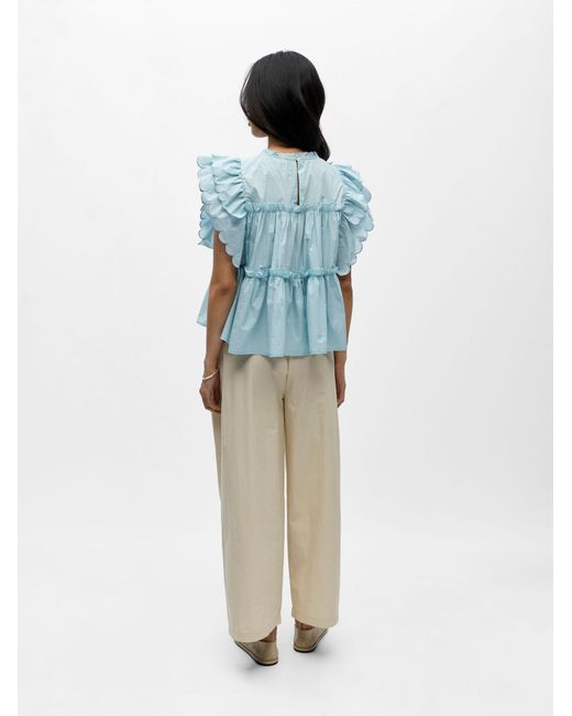 Object Blue Bluse Objhope