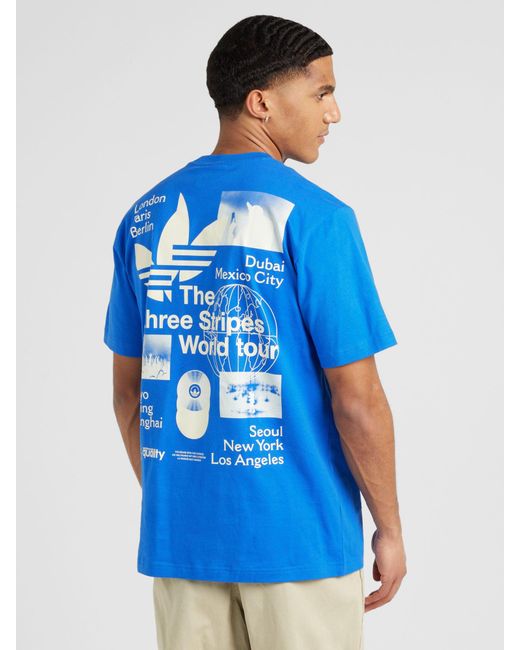 Adidas Originals T-shirt in Blue für Herren