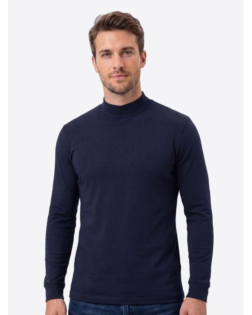 RAGMAN Shirt Basic in Blue für Herren