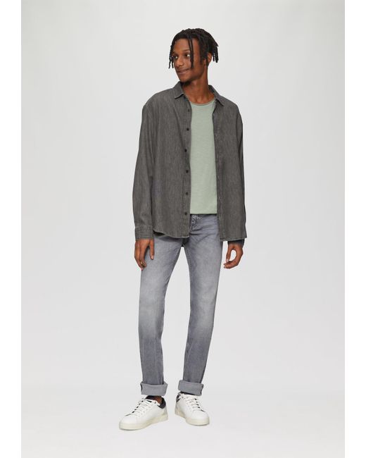 QS Hemd in Gray für Herren
