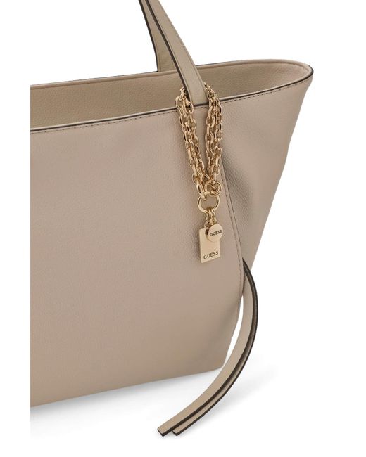 Guess White Shopper Devon
