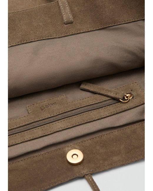 Mango Brown Shopper Mandri