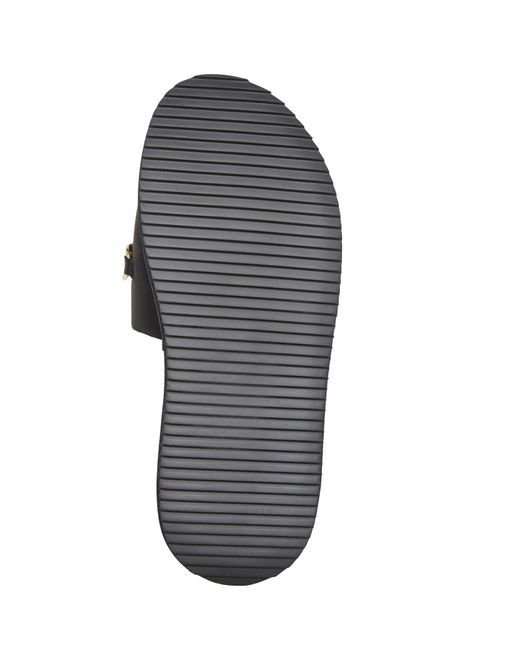 Buffalo Black Pantolette Noa