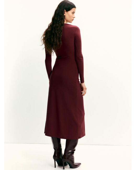 Pull&Bear Purple Kleid