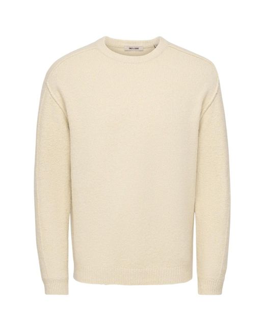 Only & Sons Pullover Onsjames in White für Herren