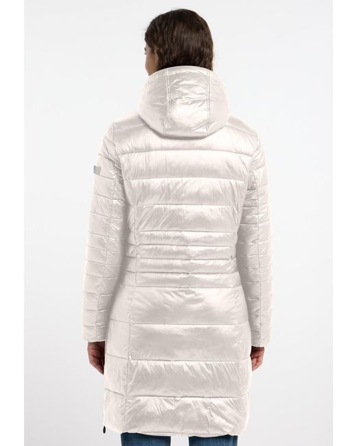 Frieda & Freddies White Daunenmantel