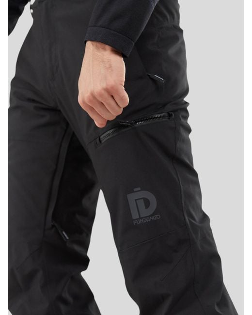 Fundango Lange Skihose Teak in Black für Herren