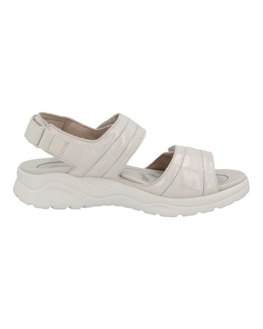 SOLIDUS White Sandale Haika