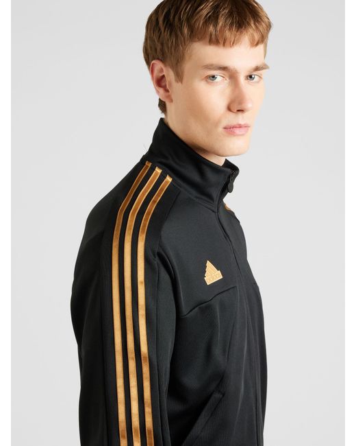Adidas Sportsweatjacke 'tiro ntpk' in Black für Herren