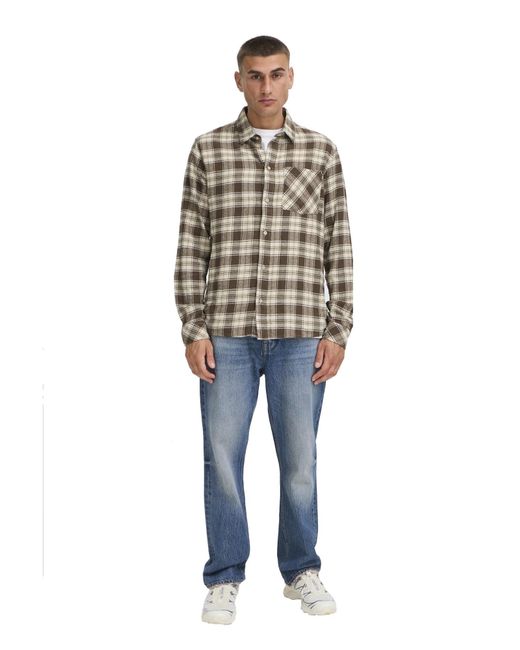 Solid Hemd Steve in Gray für Herren