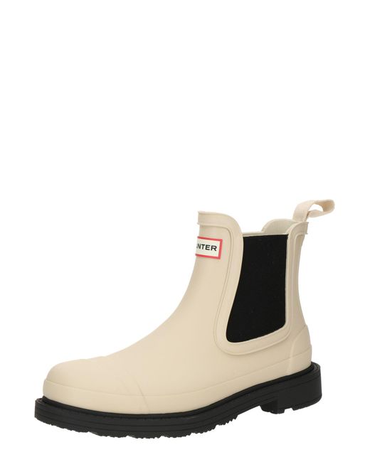 Hunter Black Gummistiefel Commando