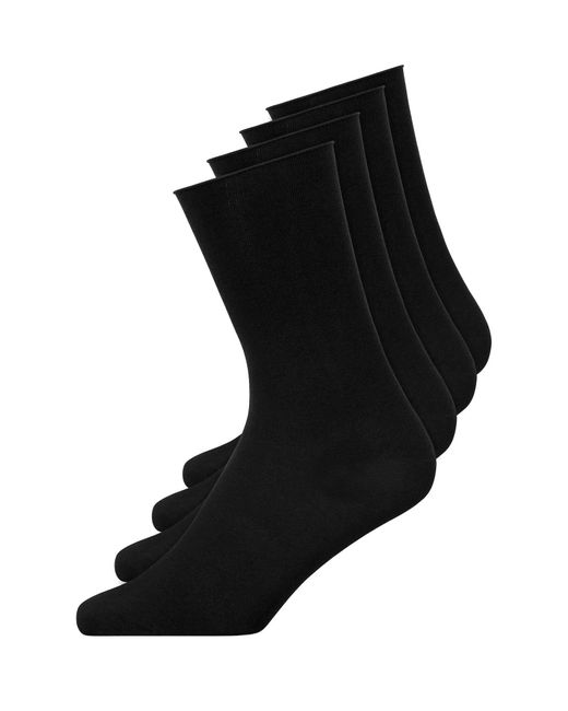 Snocks Black Socken