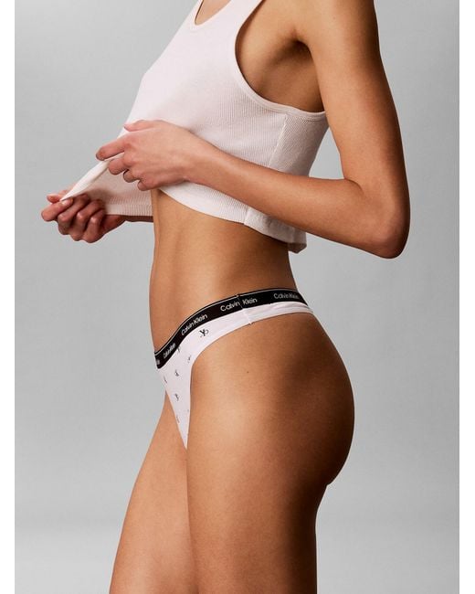 Calvin Klein White String