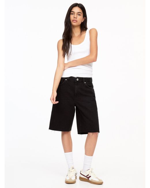 Pull&Bear Black Shorts