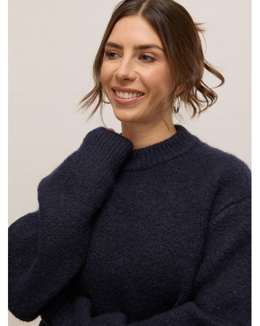 noar studios Blue Strickpullover